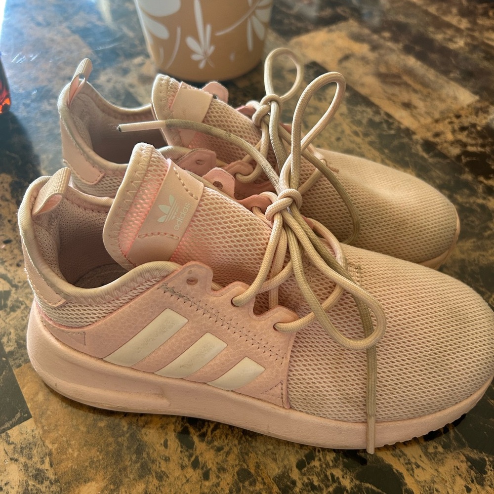 Girls Pink Adidas